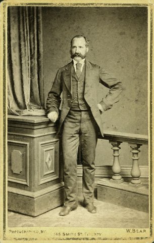 Portrait photographs by W. Bear of Smith Street, Fitzroy, Victoria, 1877–82