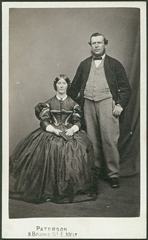 Studio portraits in Melbourne, 1862–73