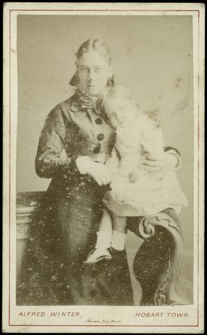 Portrait photographs by Alfred Winter, Melbourne, Vic, 1860–67