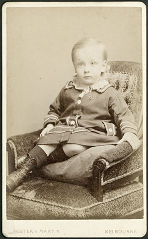 Portrait photographs by Foster & Martin of Collins Street, Melbourne, Vic, 1879–89