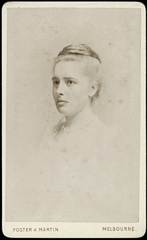 Portrait photographs by Foster & Martin of Collins Street, Melbourne, Vic, 1879–89