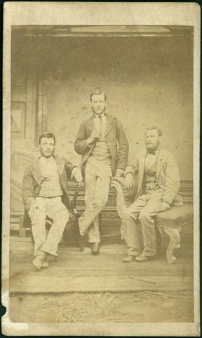 Portrait photographs by photographer E. Bell, Melbourne, Vic, 1872–76