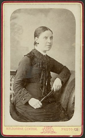 Portrait photographs by Edward Sands of Bourke Street, Melbourne and Williamstown, 1878–1914