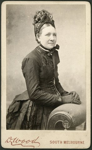 Portrait photographs by David Wood of Melbourne and Emerald Hill, Vic, 1866–1907