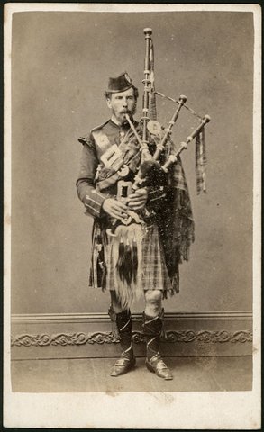 Portrait photographs of men by Archibald McDonald, Bourke Street, Melbourne, 1864–69