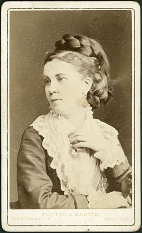 Portrait photographs by Foster & Martin of Collins Street, Melbourne, Vic, 1879–89