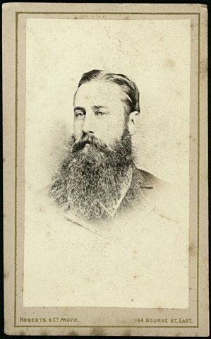 Portrait photographs of men by Roberts & Co., Bourke Street, Melbourne, c. 1873