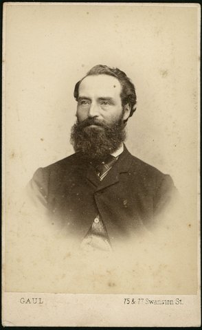 Portrait photographs from John Gaul of Swanston Street, Melbourne, Vic, 1866–67