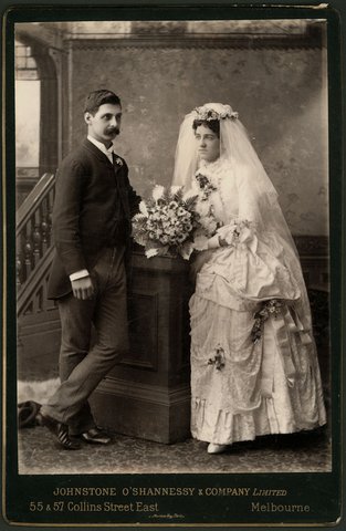 Portrait photographs by Johnstone, O'Shannessy & Co., Melbourne, Vic, 1865–93
