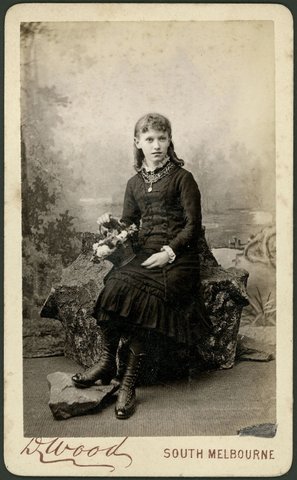 Portrait photographs by David Wood of Melbourne and Emerald Hill, Vic, 1866–1907