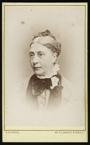 Studio portraits by Hassler, in Melbourne, Victoria, 1875–80