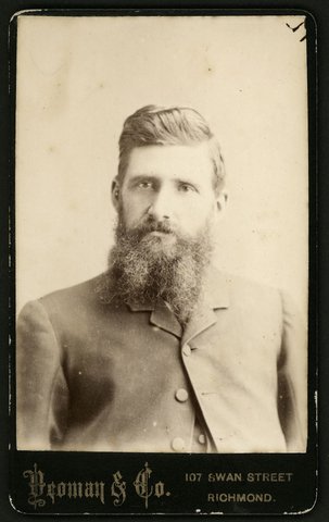 Portrait photographs by Yeoman & Co., 47 Chapel Street, Prahran, and 107 Swan Street, Richmond, 1884–91
