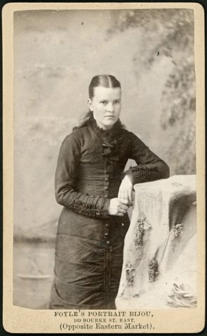 Portrait photographs by James C. Foyle of Warrnambool and Melbourne, Vic, 1882–1919