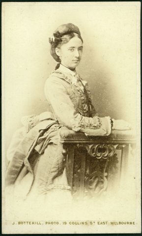 Portrait photographs by John Botterill of Melbourne, Vic, 1870s
