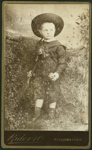 Portrait photographs by Andrew Rider, Williamstown, Vic, 1860–75