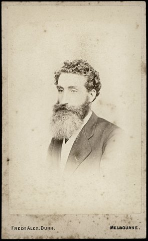 Studio portraits by Frederick Dunn in Melbourne, 1875–76