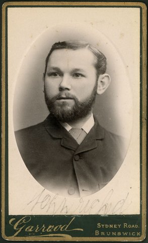 Portrait photographs from Garrood of Sydney Road, Brunswick, Vic, 1888–94