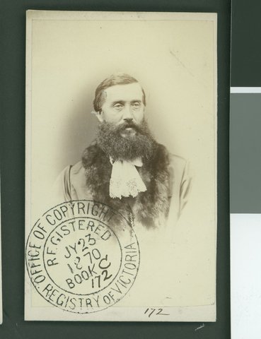 S. Amess, Mayor of Melbourne, 1870