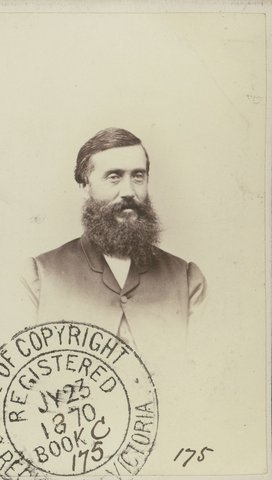 S. Amess, Mayor of Melbourne, 1870
