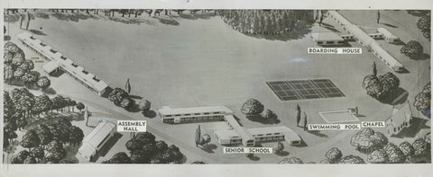 Tintern Girls' Grammar [school, Ringwood, Victoria], 1950