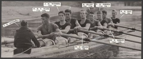Melbourne Grammar crew, 1949