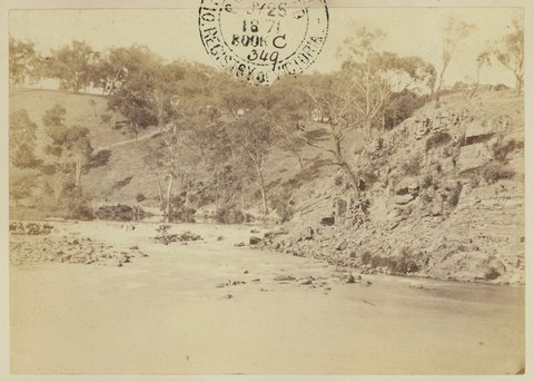 Yarra River, Studley Park, 1871
