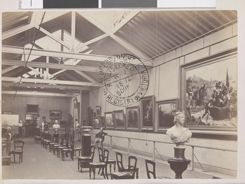Picture Gallery, South Wing, Lt. Lonsdale Street, 1872