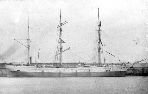 BOILDIEU [i.e. Boieldieu]. : Nantes. 1981 tons. Built at Nantes. 1902. Sank in St. Vincent's Gulf. Raised and repaired in Melbourne, 1902–20