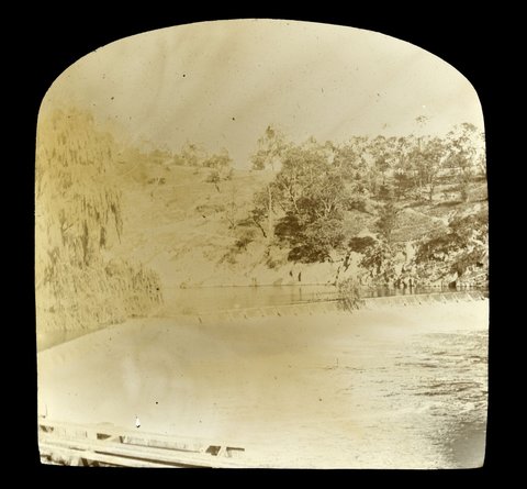Dights Falls on the Yarra River, 1909