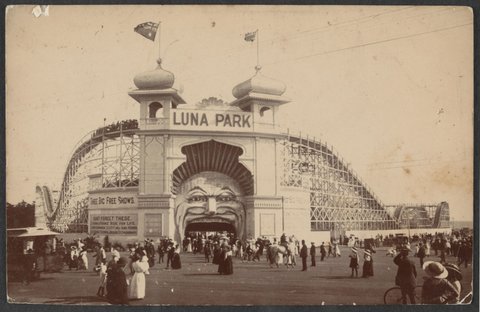 Luna Park, St. Kilda, 1912–15