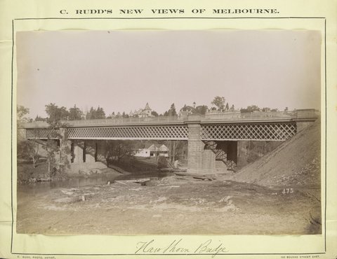 Hawthorn Bridge, 1886–87
