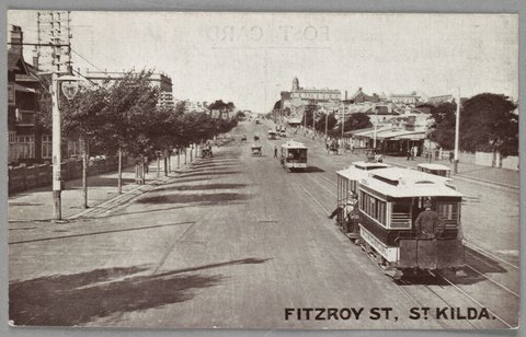 Fitzroy St, St. Kilda, 1918?
