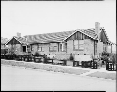 Housing Commission of Victoria homes on the Coburg Estate, 1948
