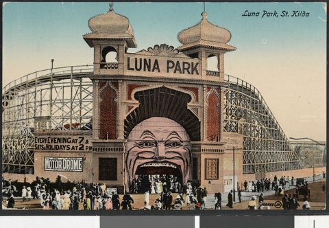 Luna Park, St. Kilda, 1912