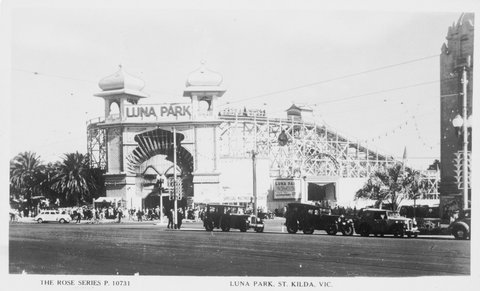 Luna Park, St. Kilda, Vic, 1945?