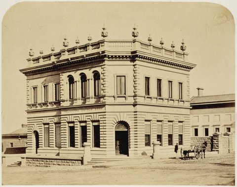 Melbourne Savings Bank, 1858