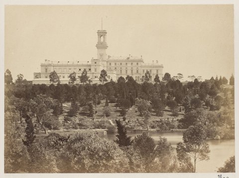 Government House. Melbourne, 1875