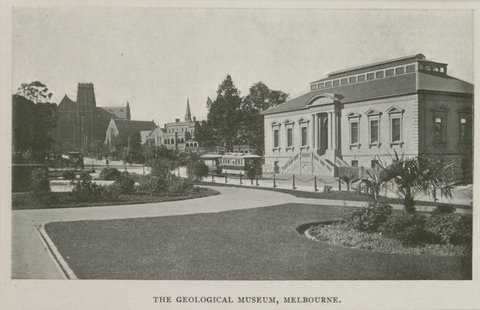 The Geological Museum, Melbourne, 1912?