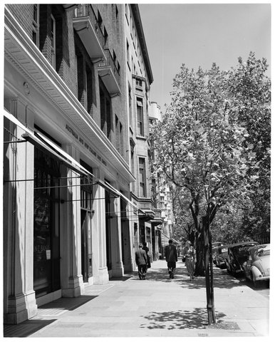 ANZ Bank on east end of Collins Street, 1954