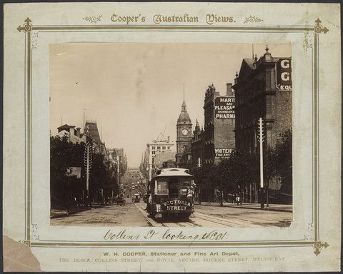 Collins Street, Melbourne, c. 1890