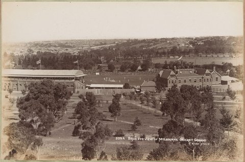 Bird's-Eye View of the Melbourne Cricket Ground, c. 1894