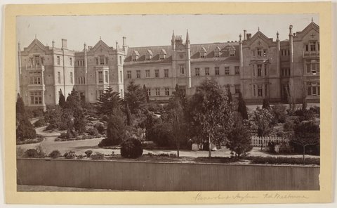 Benevolent Asylum, Nth Melb, 1870–80