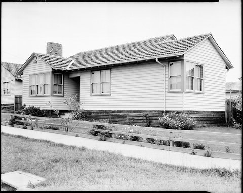 Housing Commission of Victoria homes on the Coburg Estate, 1948
