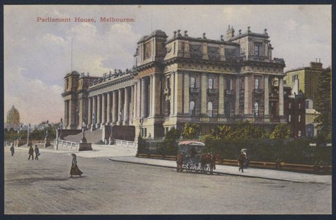 Parliament House, Melbourne, 1900s