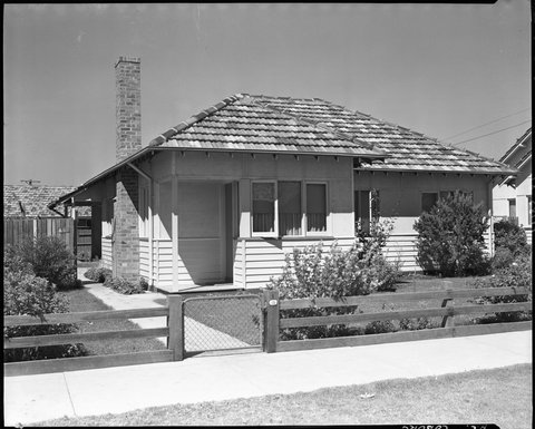 Housing Commission of Victoria homes on the Coburg Estate, 1948