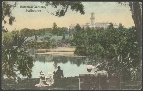Botanical Gardens, Melbourne, c. 1906