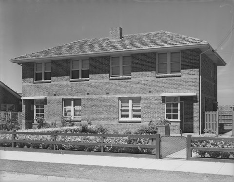 Housing Commission of Victoria homes on the Coburg Estate, 1948
