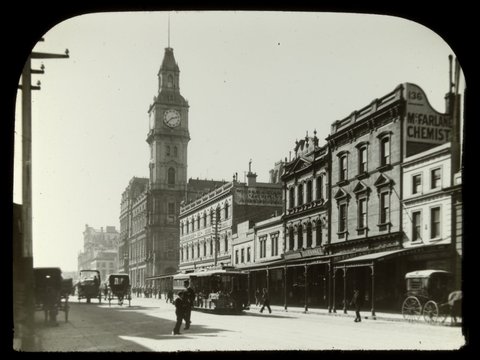 Elizabeth St Melb [i.e. Melbourne] Oct 1894