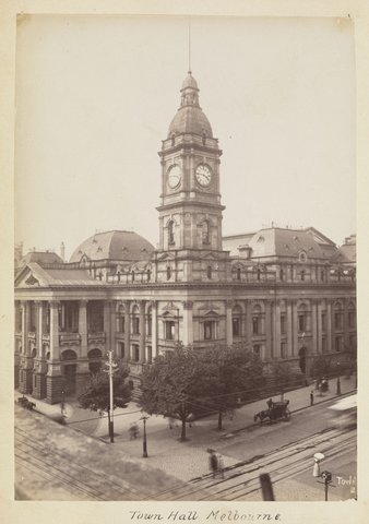 Town Hall, Melbourne, 1890–1900
