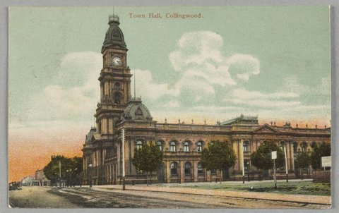 Town Hall, Collingwood, c. 1906